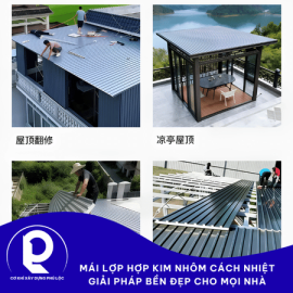 Mái Lợp Hợp Kim Nhôm Cách Nhiệt: Giải Pháp Bền Đẹp Cho Mọi Nhà