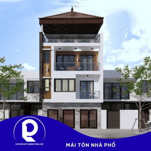 Mái tôn nhà phố 