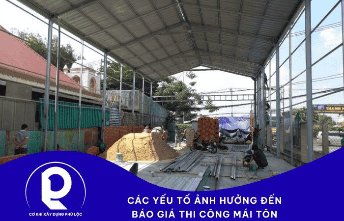 Báo Giá Thi Công Mái Tôn Chống Dột Tại TPHCM