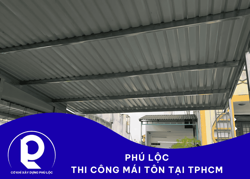 Thi Công Mái Che Sân Thượng 