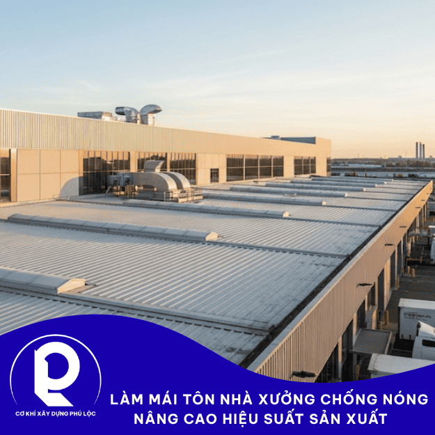 Làm Mái Tôn Nhà Xưởng 