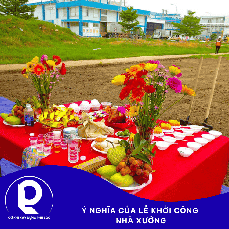 Lễ cúng khởi công thi công nhà xưởng, khởi đầu cho một hành trình phát triển
