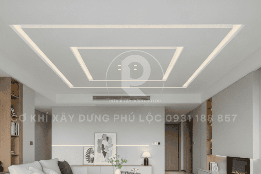 La phông và trần thạch cao