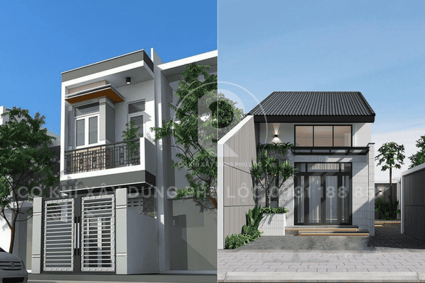 Mái tôn nhà phố