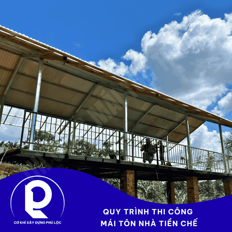 Mẫu Nhà Tiền Chế Mái Tôn Đẹp 2025