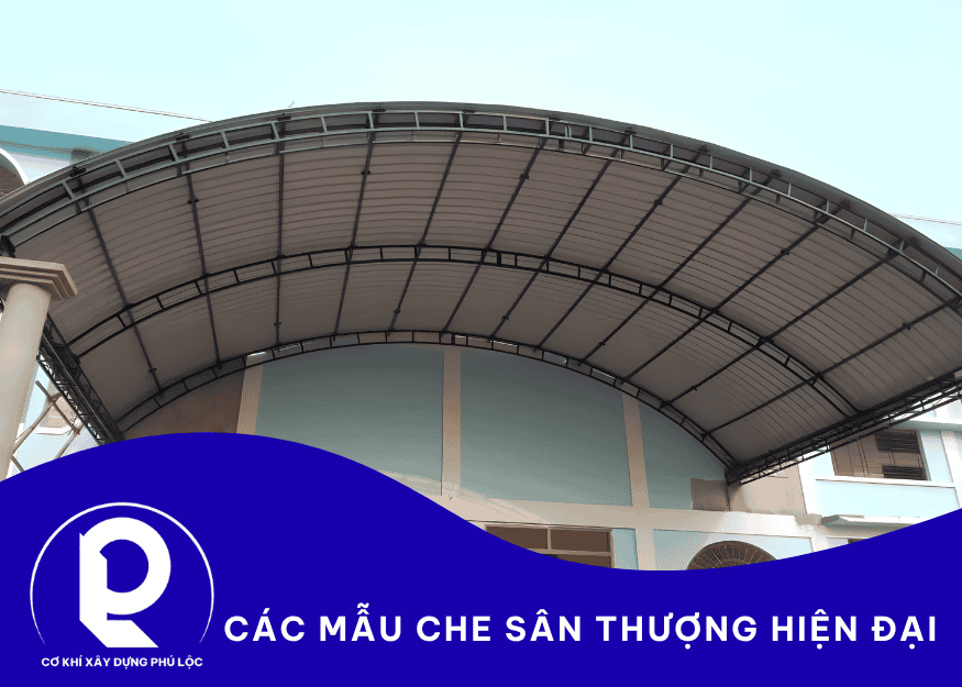 Thi Công Mái Che Sân Thượng 