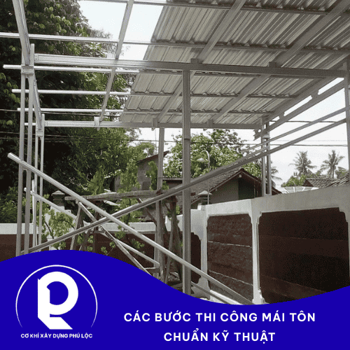 Thi Công Mái Tôn Bền Đẹp An Toàn Mùa Mưa Bão