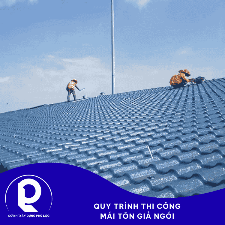 Thi Công Mái Tôn Giả Ngói Tại TP.HCM 