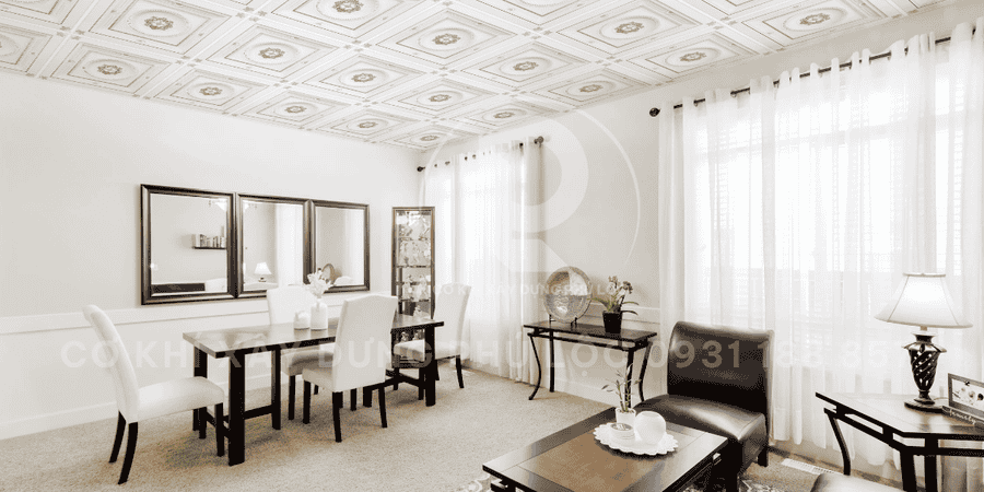 Thi công la phông tại HCM 