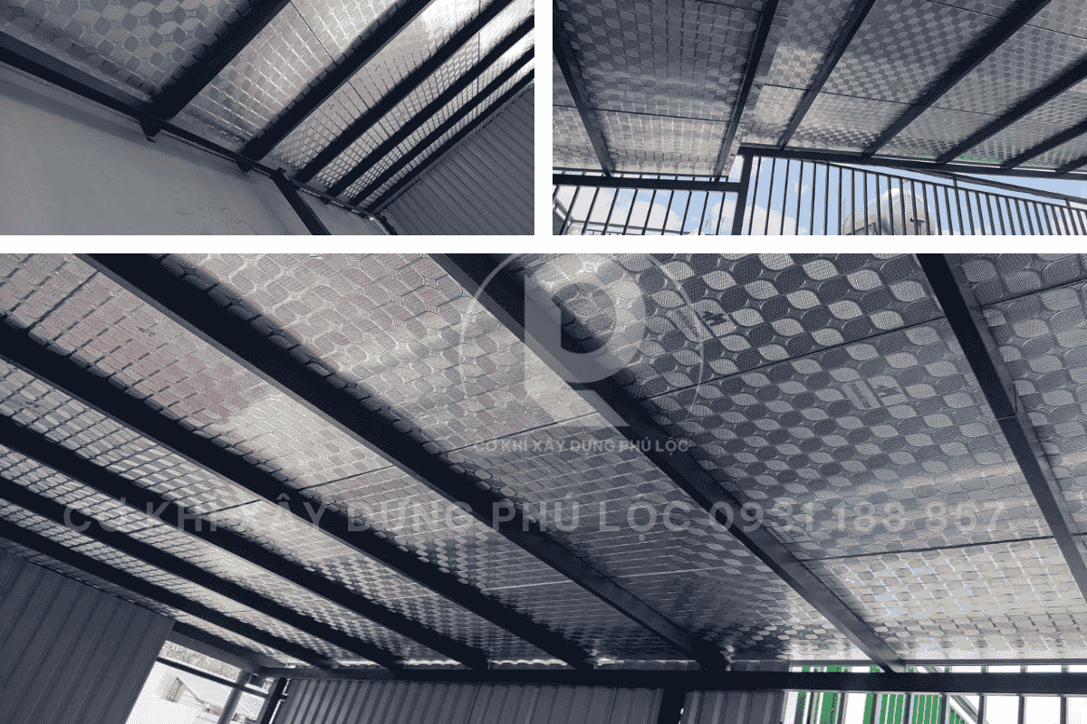 Thi công mái tôn tại Quận 3 