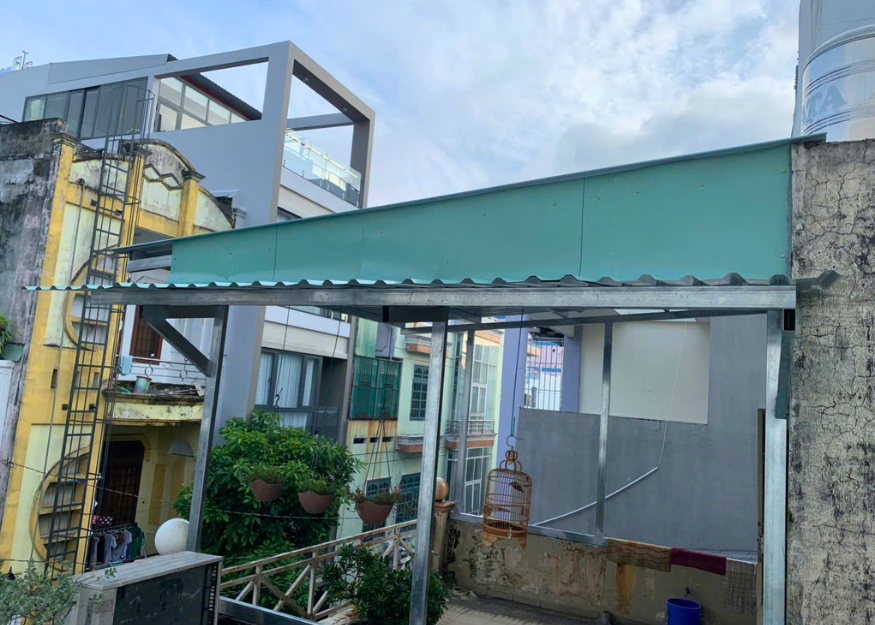 Thi công mái tôn tại Củ Chi