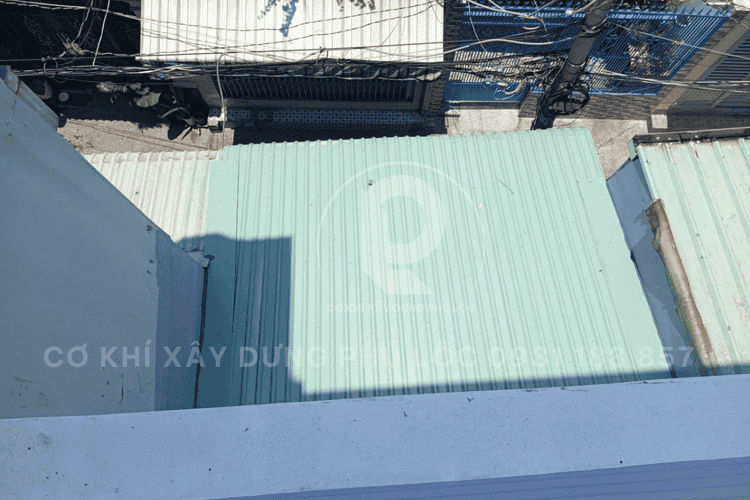 Thi công mái tôn tại Phú Nhuận