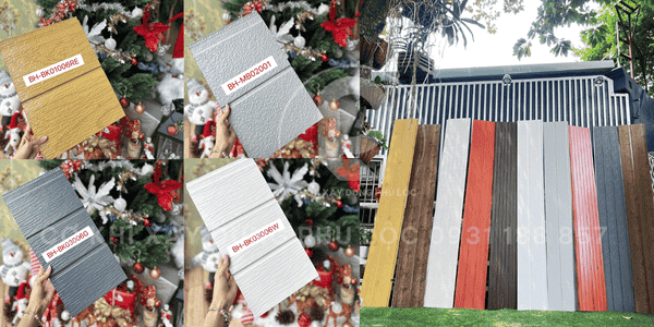 Thi công tấm panel ốp tường ngoài trời 