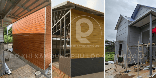 Thi công tấm panel ốp tường ngoài trời 