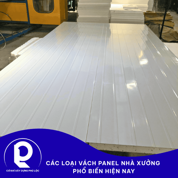 Thi công vách panel nhà xưởng