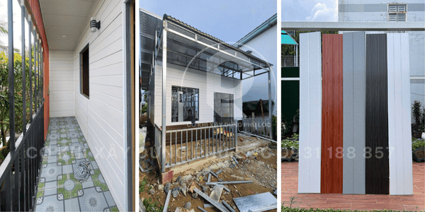 tấm panel ốp tường sửa nhà nhanh gọn đón Tết 2026