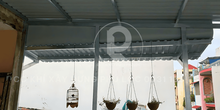 thi công mái tôn tại hcm