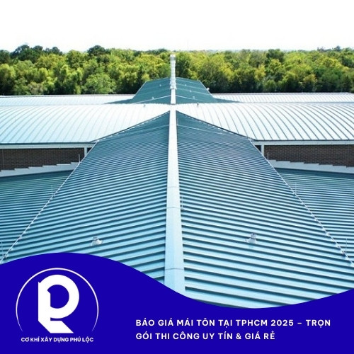 lắp đặt mái tôn Rockwool cho nhà xưởng