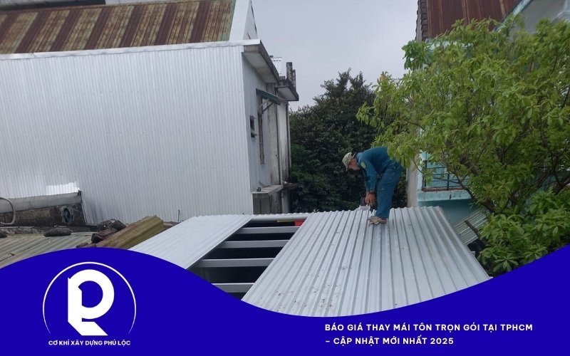 báo gía thay mái tôn tại tphcm