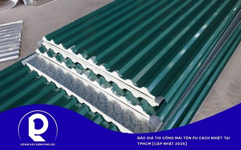 Mái tôn cách nhiệt PU chống nóng