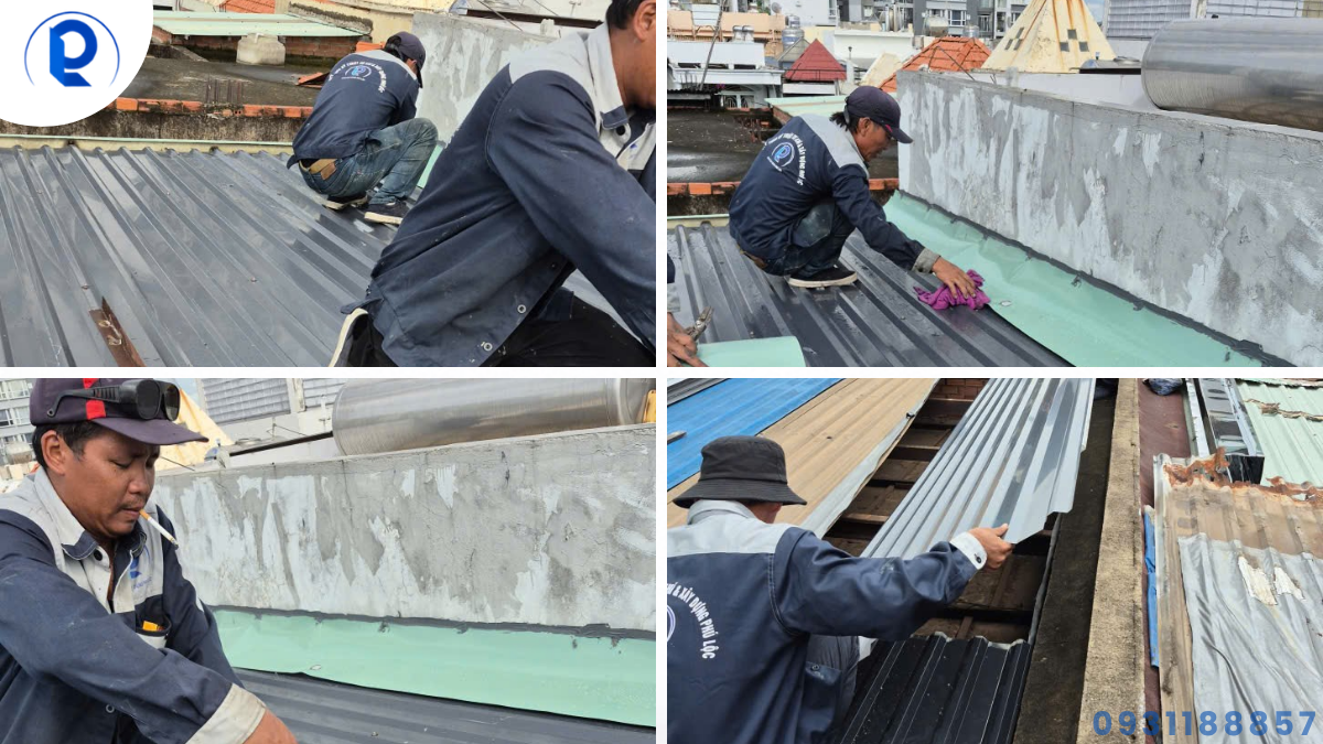 Quy trình thi công mái che nhà xe từ khảo sát đến nghiệm thu