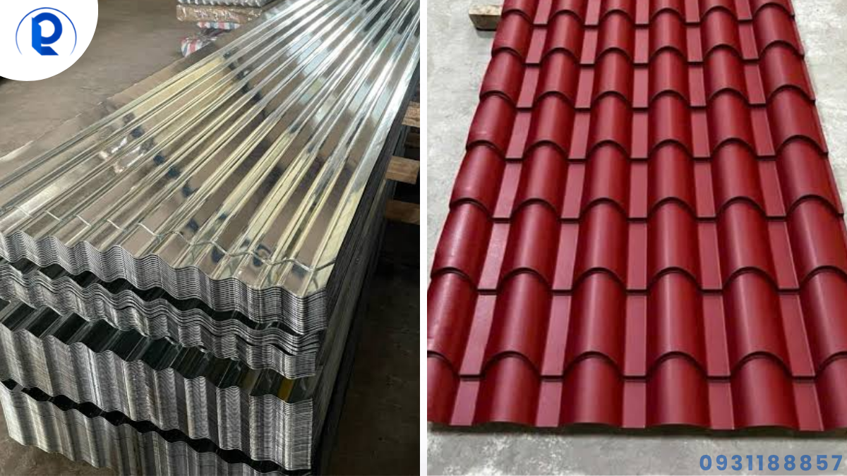 So sánh tôn giả ngói ngói truyền thống và tôn sóng