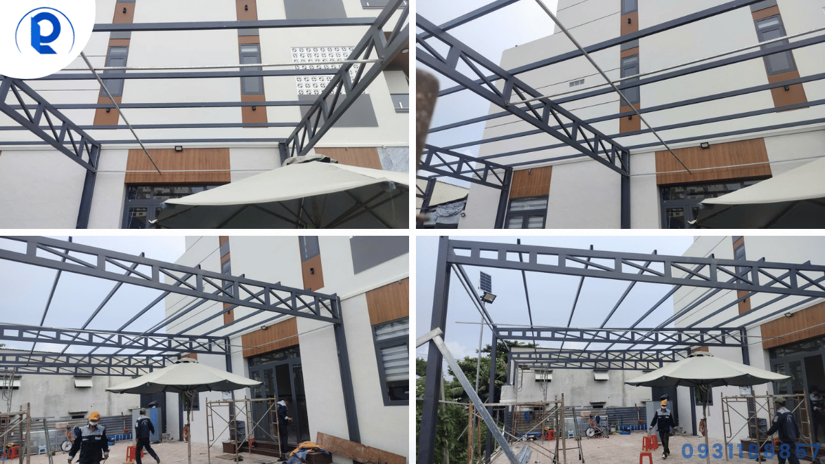 Quy trình khảo sát thi công và nghiệm thu mái tôn Quận 12