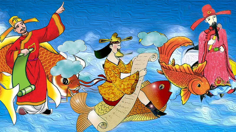Cá chép đưa ông Táo về trời
