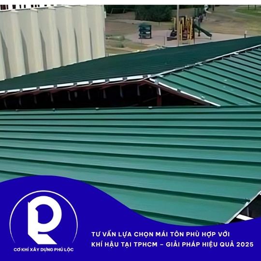 Lắp đặt mái tôn PU cách nhiệt