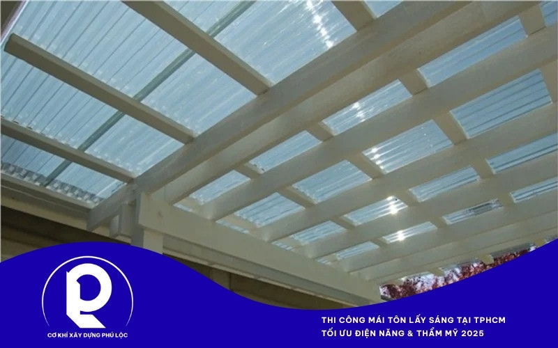 Đội ngũ thi công mái tôn lấy sáng Phú Lộc