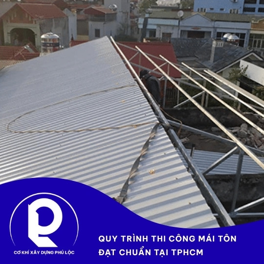 Lắp đặt xà gồ mái tôn TPHCM